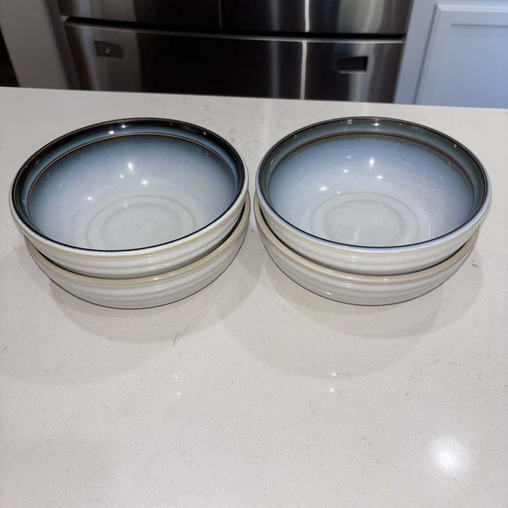 Noritake Sorcerer 8620 Soup Cereal Bowls Set of 4 Japan